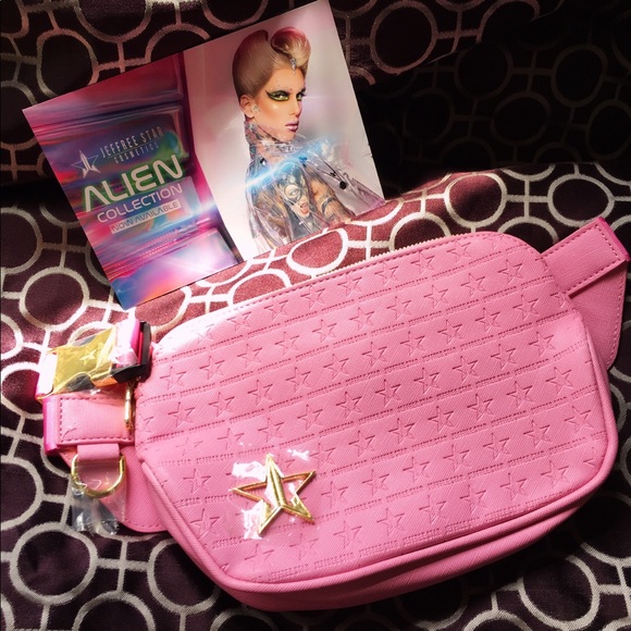 Jeffree Star Bags Jeffree Star Pink Crossbody Bag Nwt Poshmark